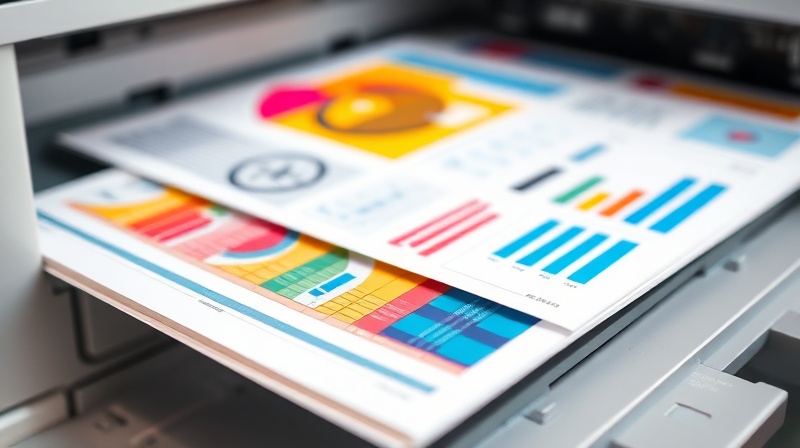 Vibrant color prints from an office copier